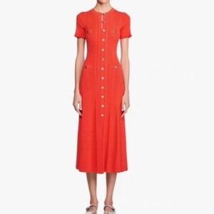 Sandro Button-Down Dress